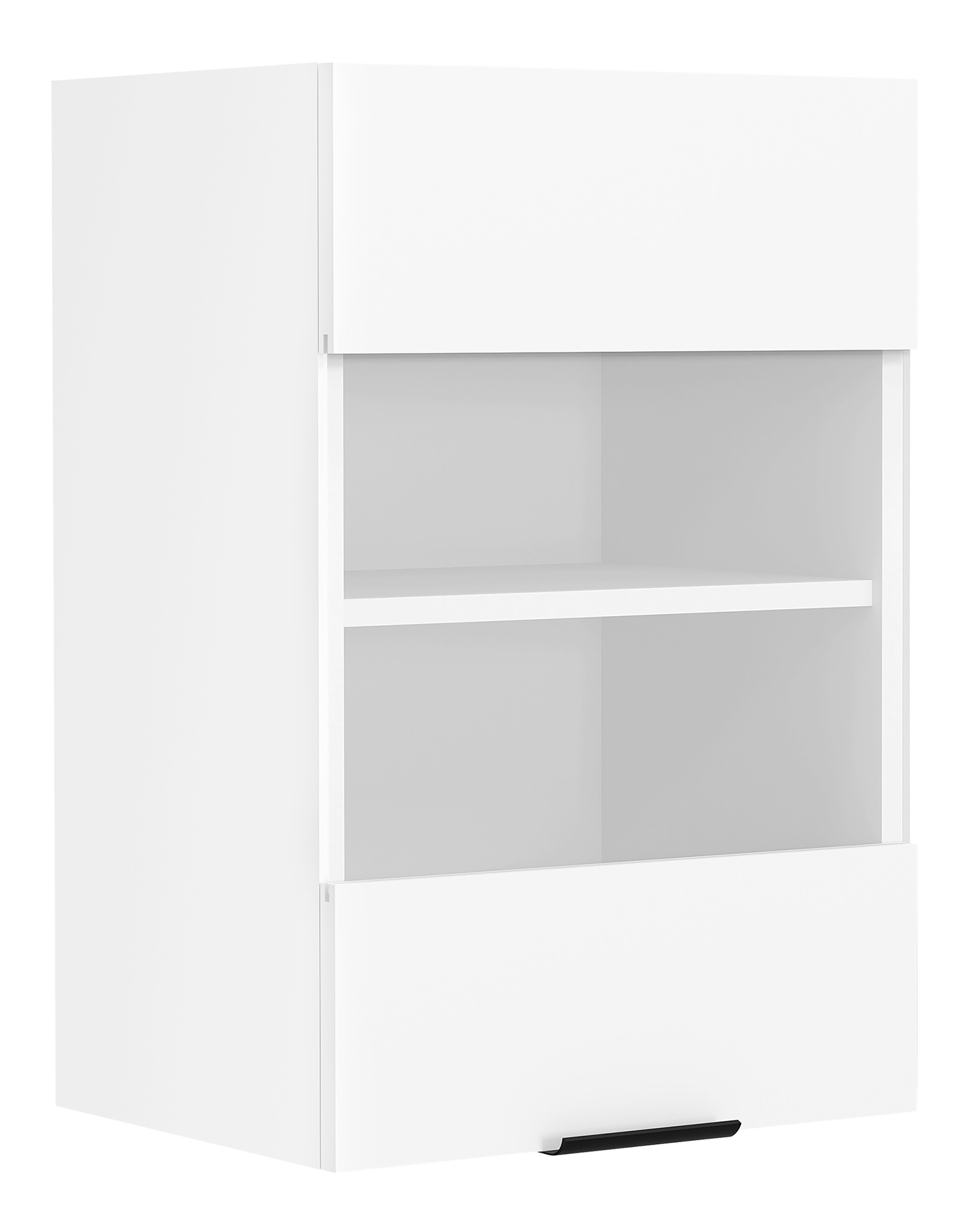 VCM Küchenschrank Breite 40 cm Glastür Hängeschrank Küche Wandschrank Küchenmöbel Fasola