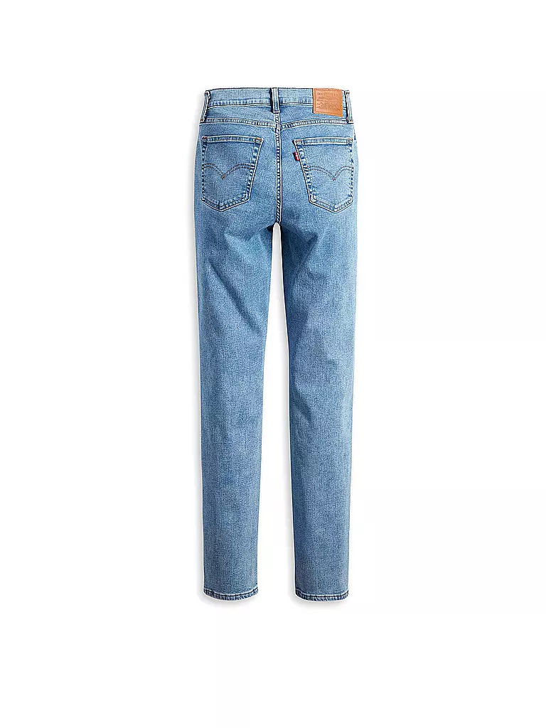 LEVI'S® Highwaist Jeans Straight Fit 724 blau