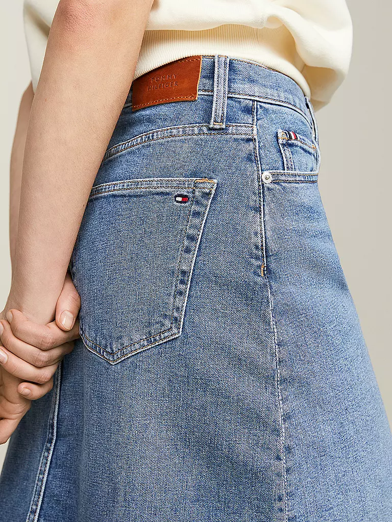 TOMMY HILFIGER Jeansrock  dunkelblau