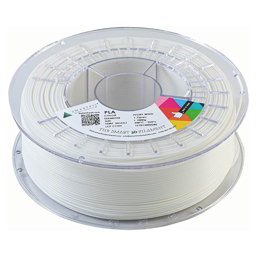 Smartfil Bobine PLA - Blanc 1.75 mm
