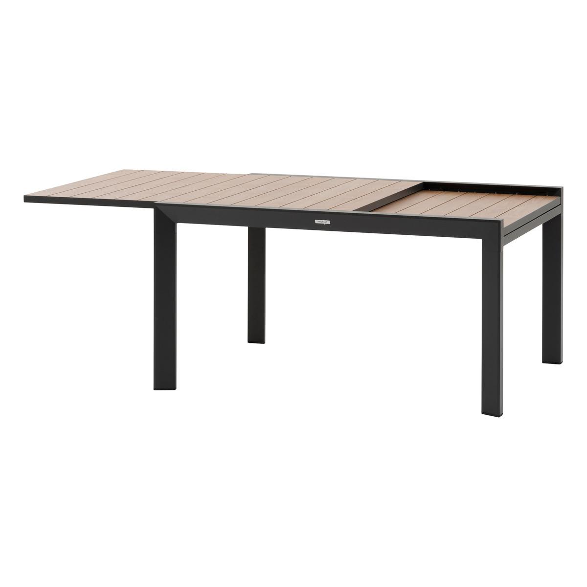 TABLE EVASION EXTENSIBLE ALUMINIUM HONEY 10 PLACES