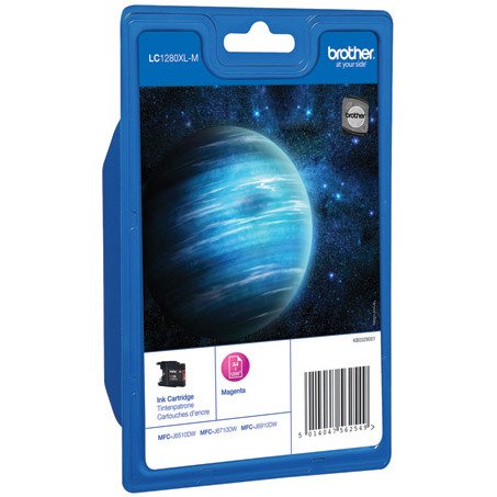 Cartouche Brother LC1280XL haute capacité couleurs séparées pour imprimante jet d'encre