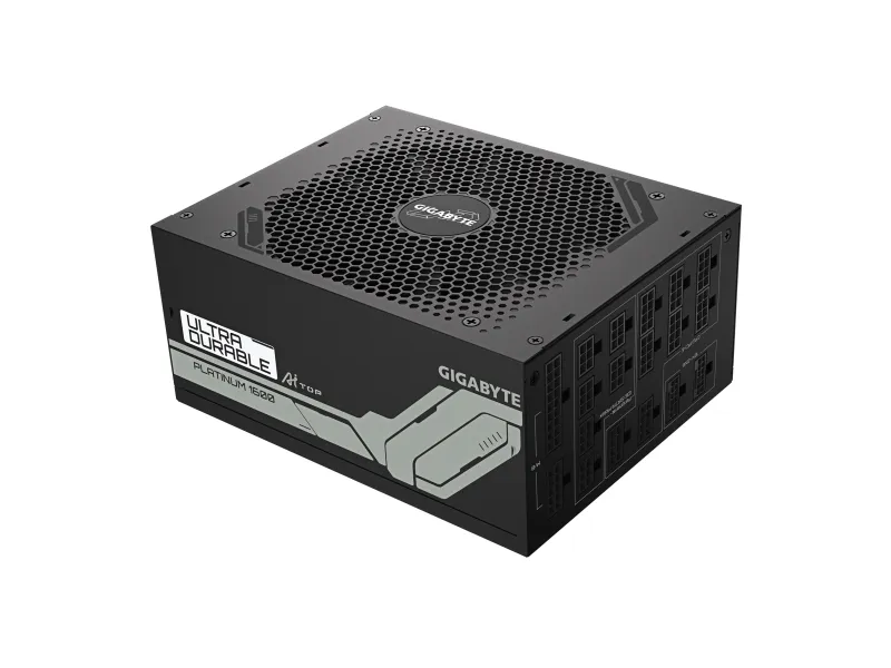 Gigabyte UD1600PM PG5 AI TOP - Strømforsyning (intern) - ATX12V 3.1/ EPS12V - 80 PLUS Platinum - AC 100-240 V - 1600 Watt - aktiv PFC