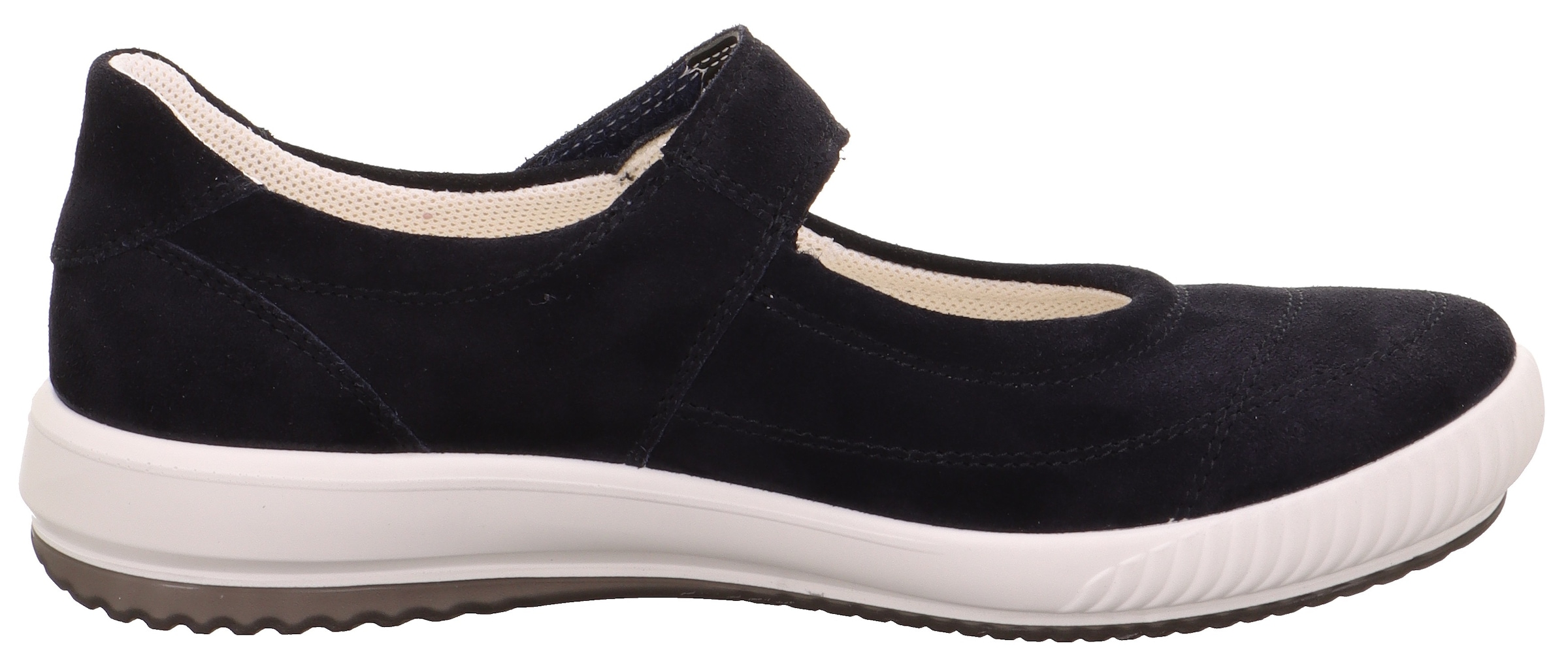 Legero Riemchenballerina »TANARO 5.0«  , Slipper, Ballerina, Schlupfschuh mit Wechselfussbett und Klettriegel