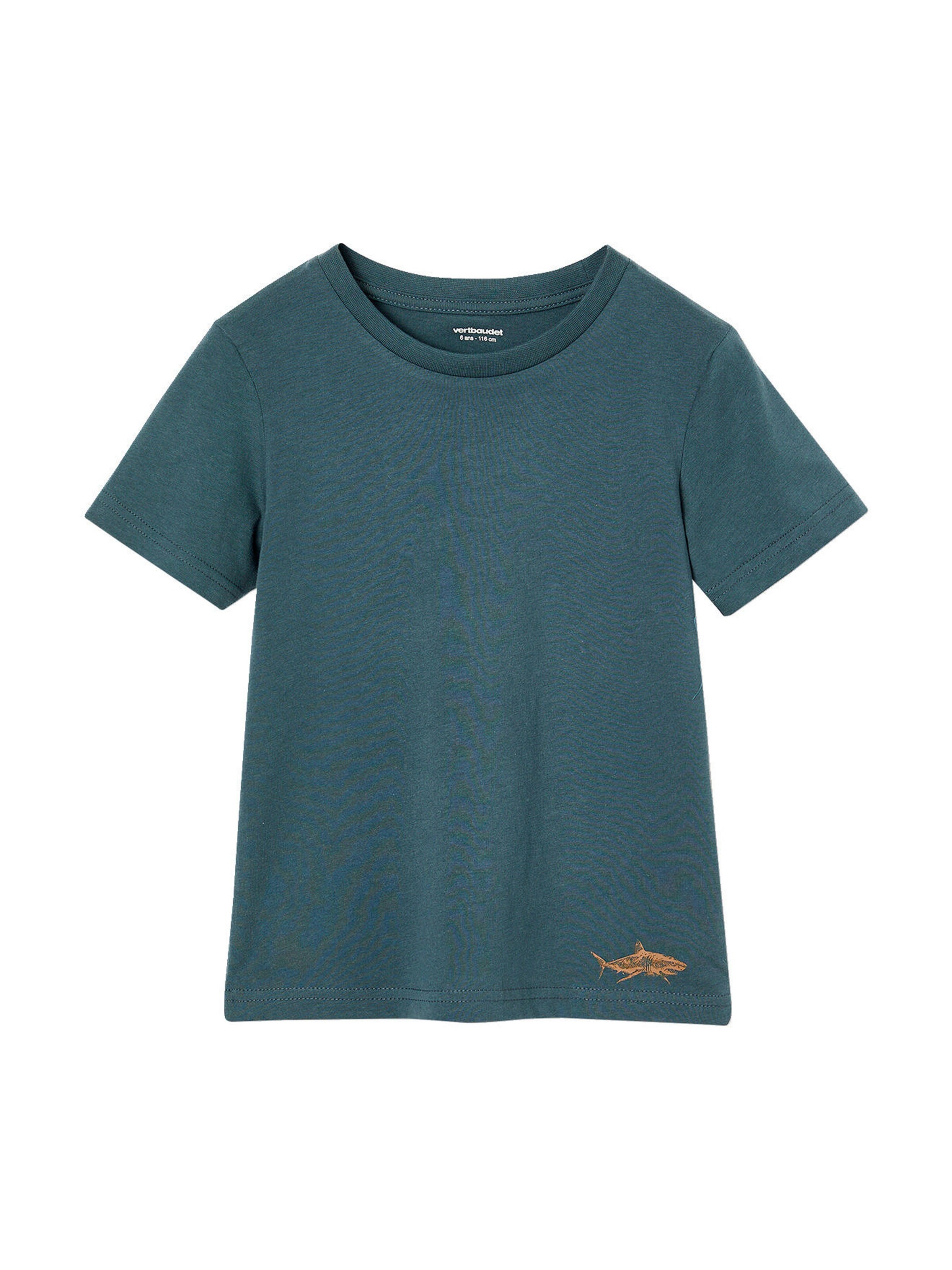 Vertbaudet 3er-Pack Jungen T-Shirts BASIC pekannuss