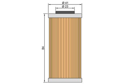 Filtre à huile Twin air 140023