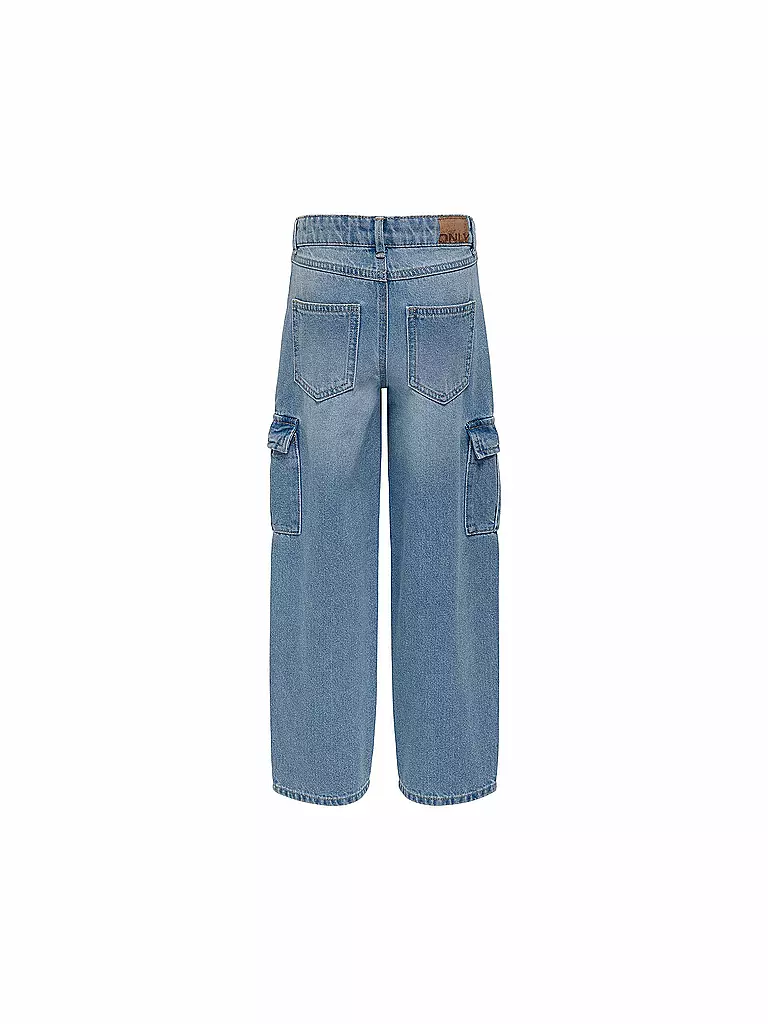 ONLY Mädchen Jeans Wide Fit KOGHARMONY hellblau