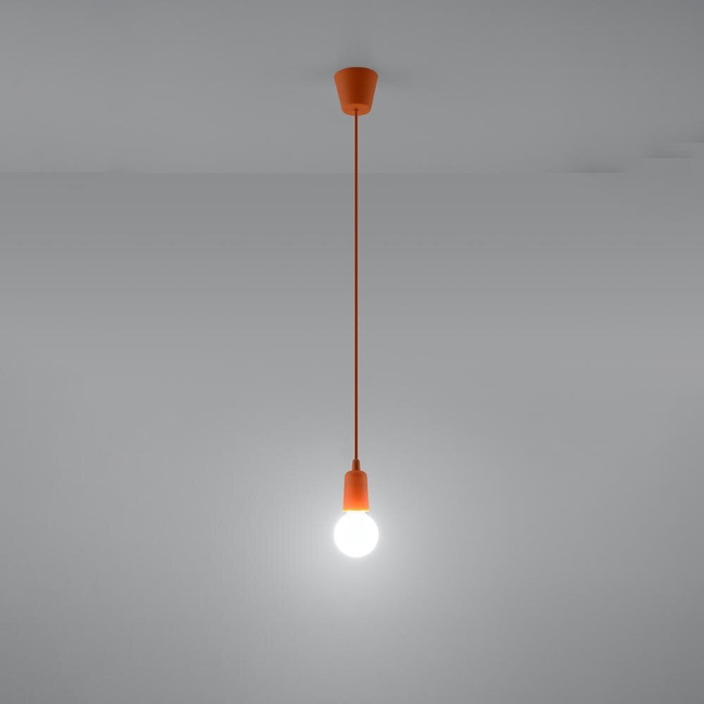 famlights | Dani hanglamp in oranje, E27, 1-lichts