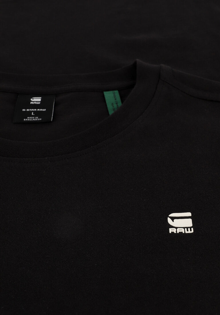 G-STAR RAW zwarte g-star raw t-shirt lash r t s/s