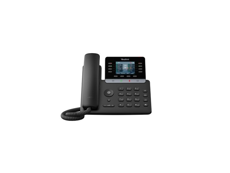 Yealink Tischtelefon SIP-T73W Schwarz Multifunktionales SIP-Telefon, ausgezeichnete Sprachkommunikation