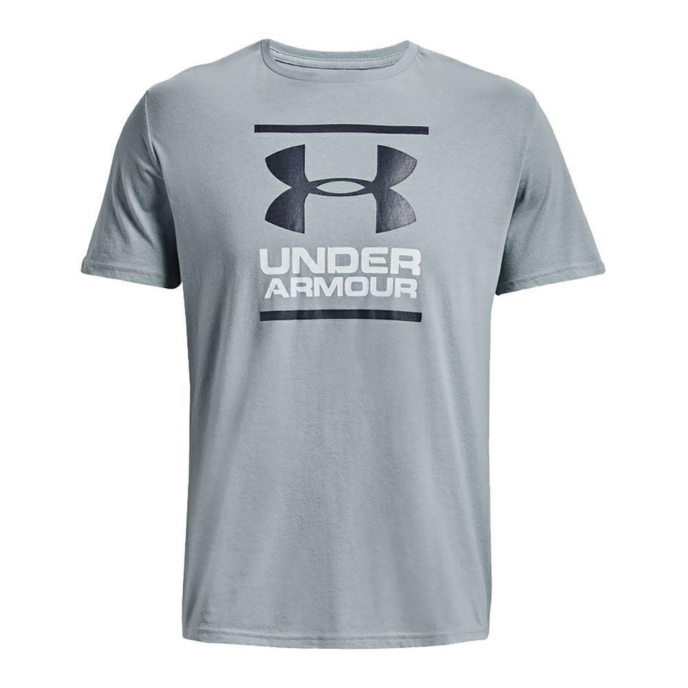 Under Armour UA GL FOUNDATION - Tee-shirt Homme harbor blue/harbor blue/white