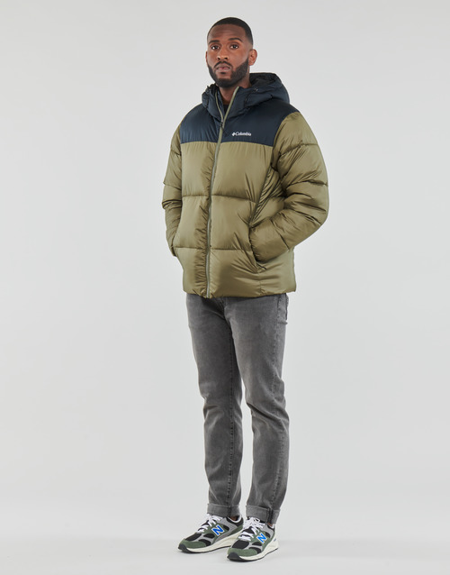 Columbia - Puffect  Hooded Jacket - Stone Green