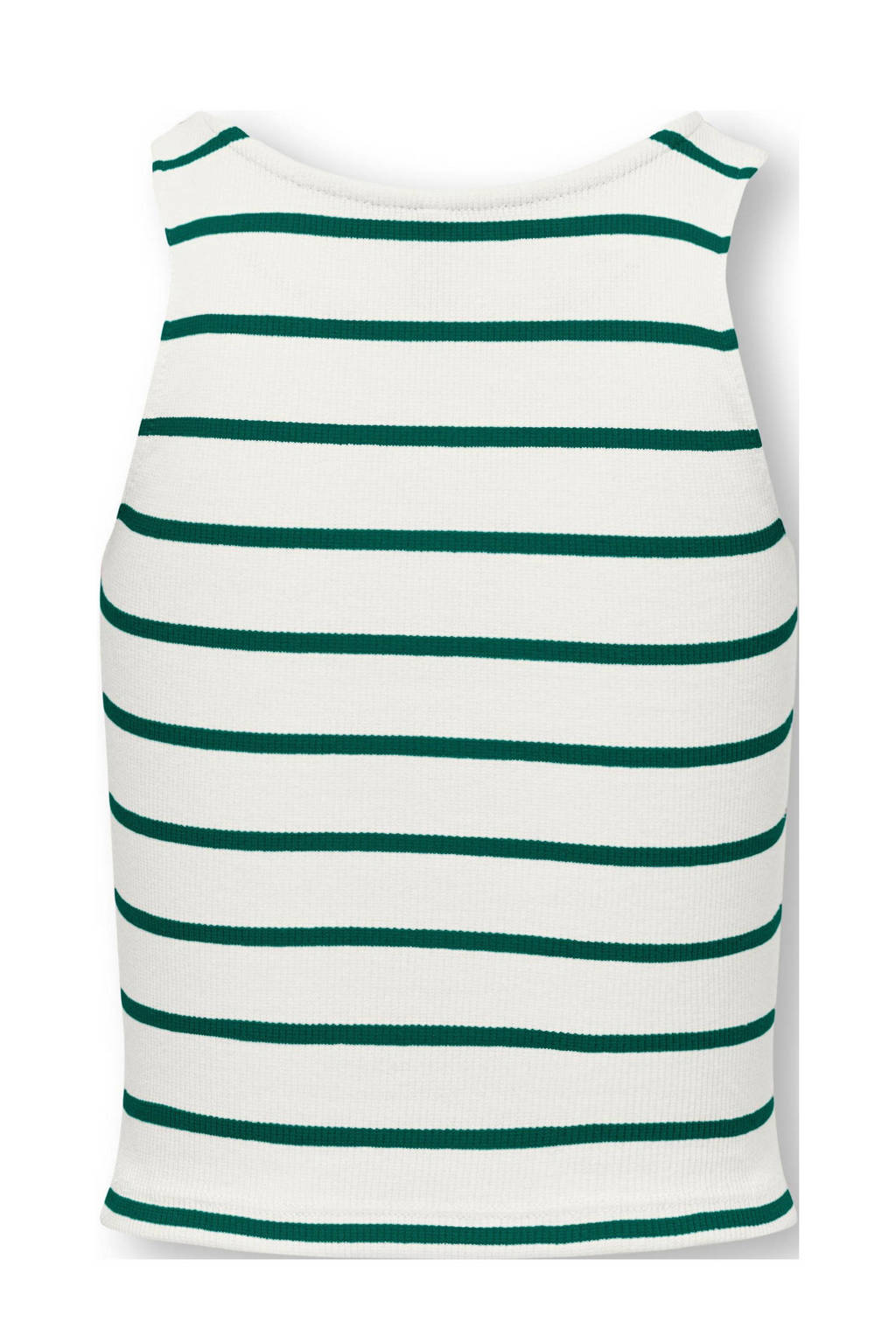 ONLY gestreeptetop KOGNESSA wit/groen