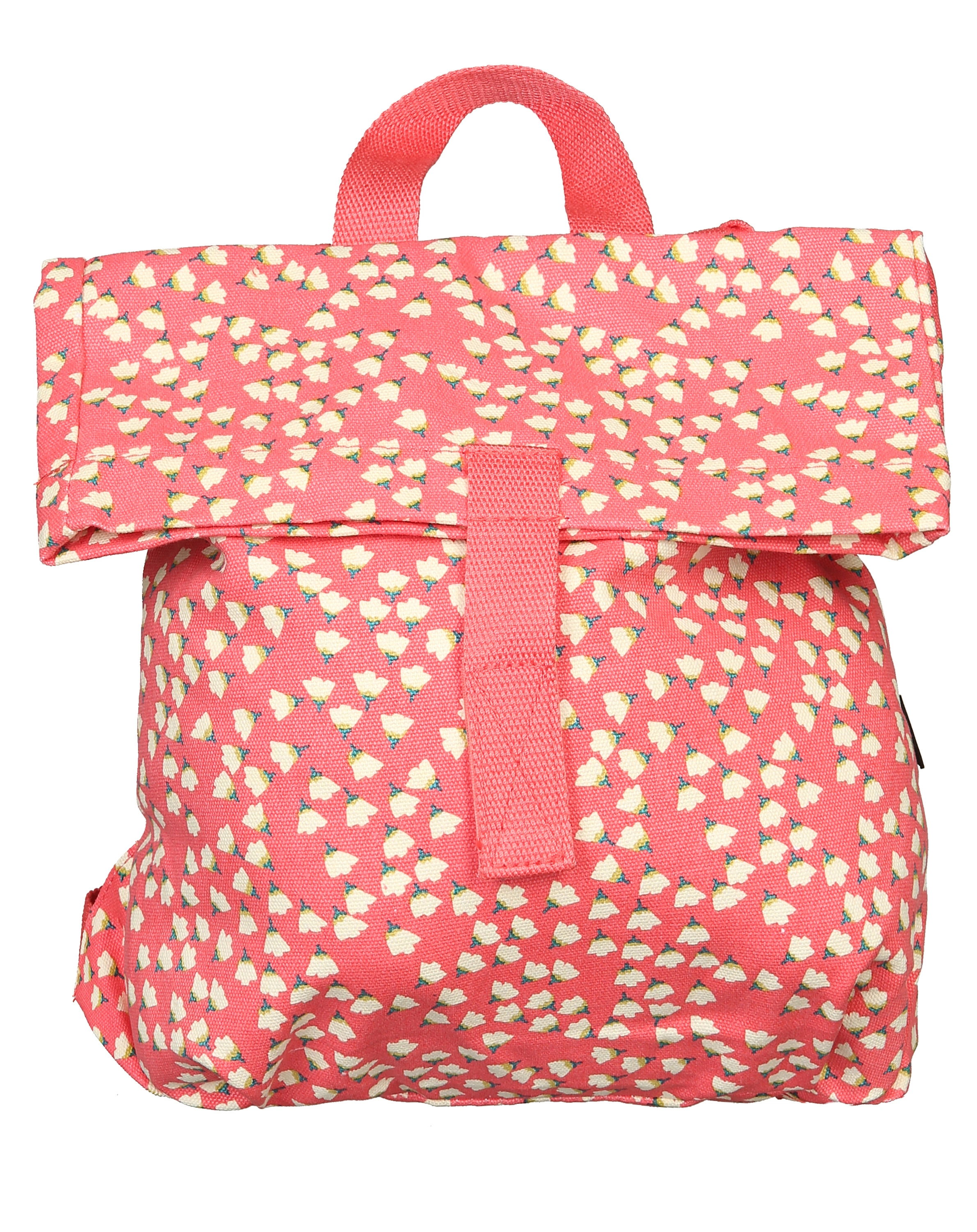 Kinder-Rucksack BLUMEN – MINI KURIER (30x28x4) in rot