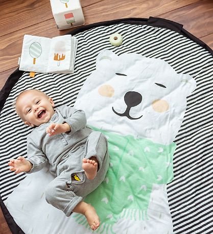 Play&Go Leget?jst?ppe - Soft - ?120 cm - Polar Bear