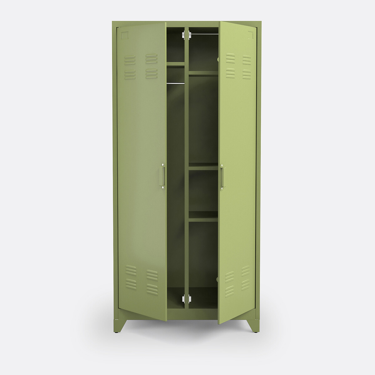 LA REDOUTE INTERIEURS<br>Armário metálico, 2 portas, Hiba