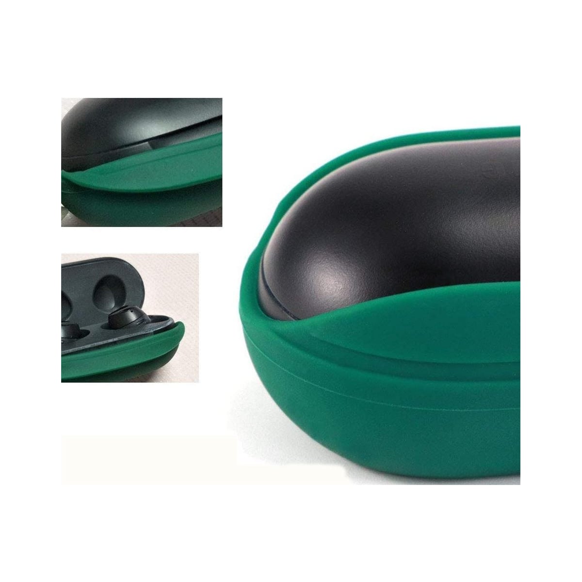 Beskyttelsesveske for Samsung Galaxy Buds (2019), Grønn
