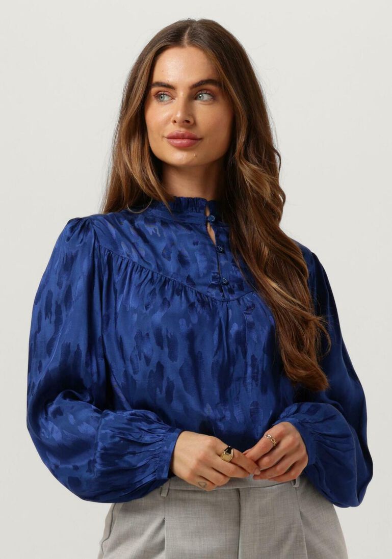 CIRCLE OF TRUST blauwe circle of trust blouse novi blouse