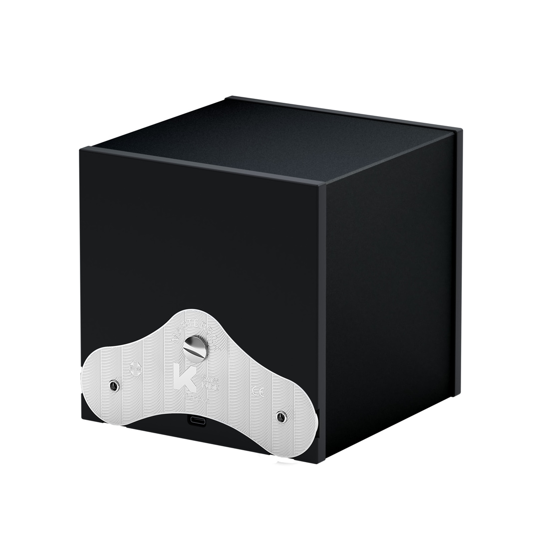 SwissKubik Masterbox Aluminium Schwarz - 1 Uhr