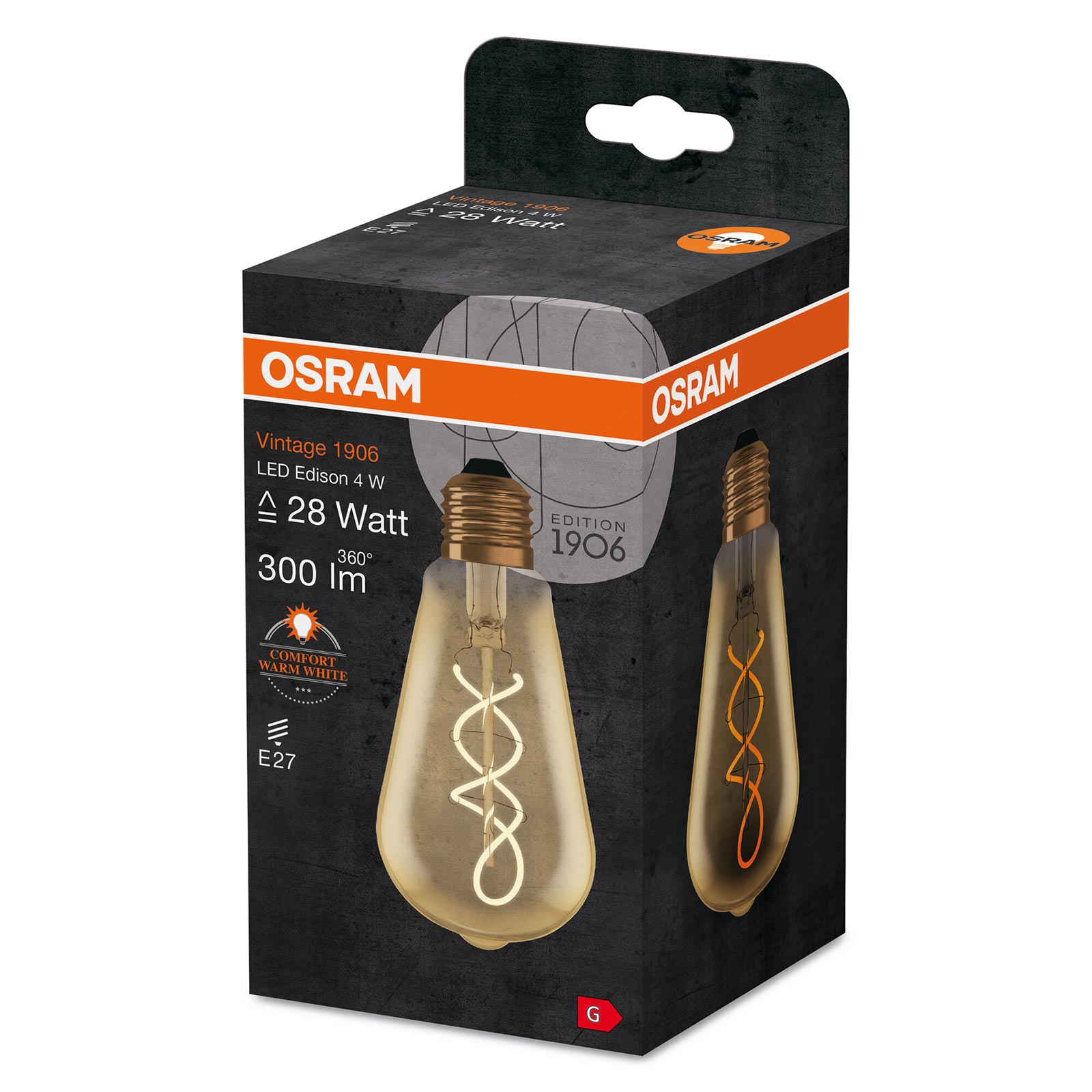 LED-Leuchtmittel 1906 Edison - Filament Kolben - E27