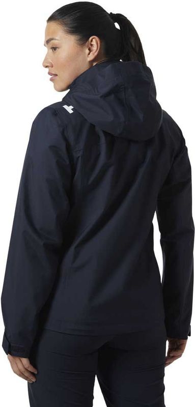 Helly Hansen - Women's Crew Hooded Sailing Jacket 2.0 - Jack - Zwart - Polyester