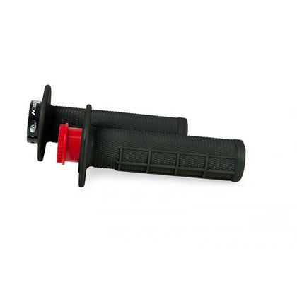 Poignées de guidon R-tech R20 Lock-on 1/2 Waffle Universel - Noir