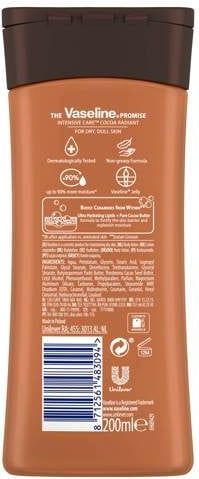 Vaseline Cocoa Bodylotion - 6 x 200 ml