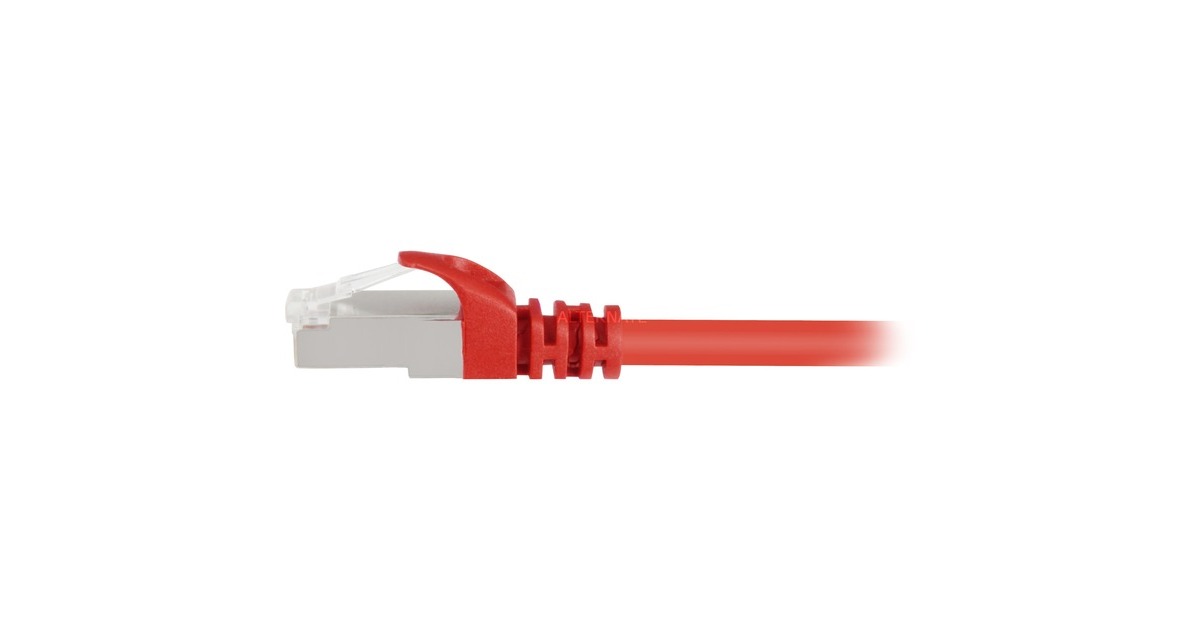 SharkoonPatchkabel SFTP, RJ-45 met Cat.6  (Rood, 0,25 meter)