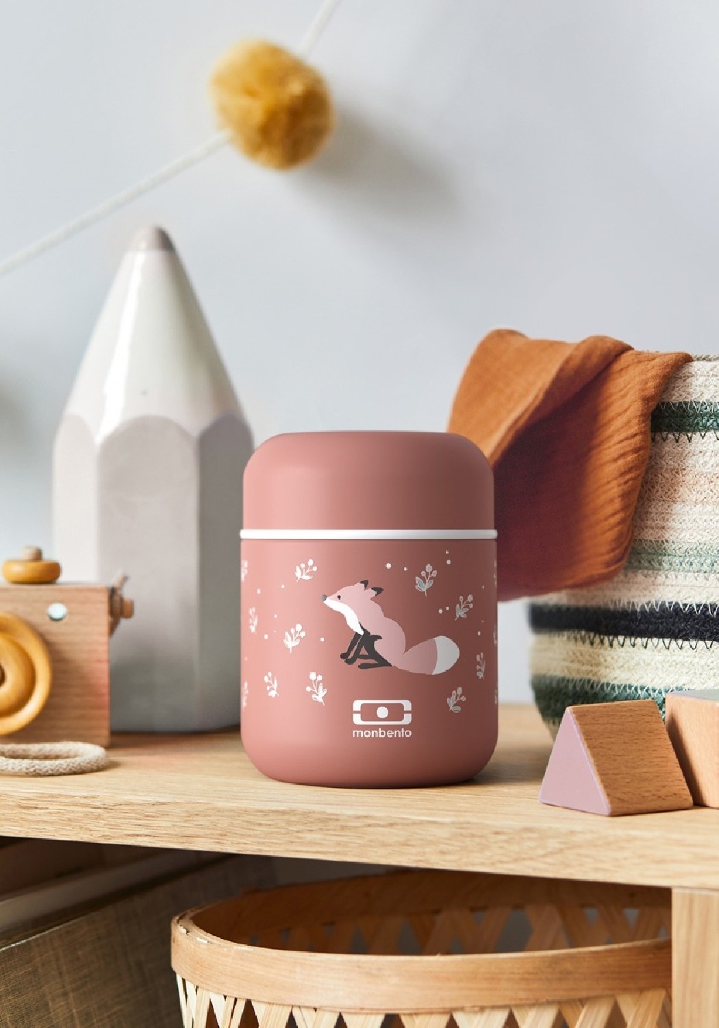 Monbento Small Insulated Kinder-Lunchbox Capsule Cinnamon Fox