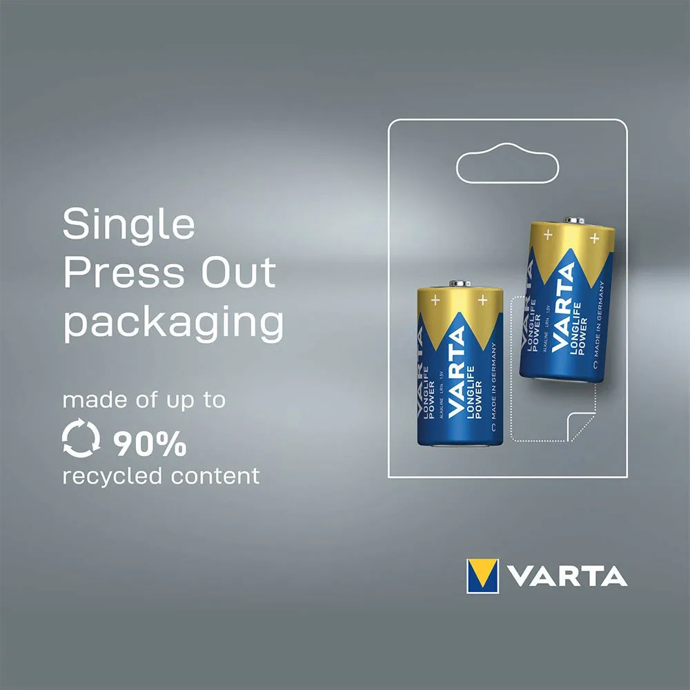 Varta Longlife Power Baby C LR14 batterie
