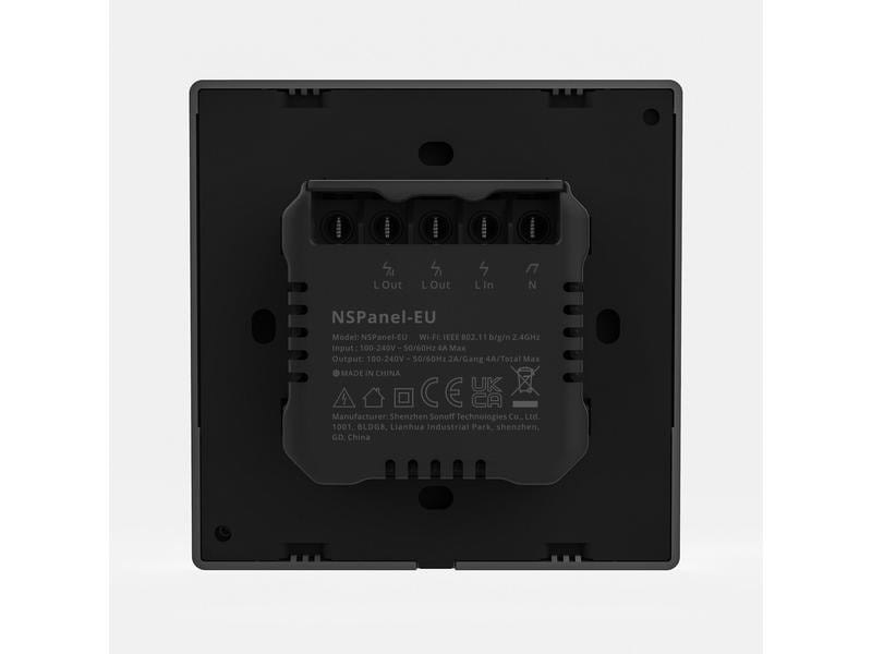 SONOFF Smart Wand Schalter mit Display NSPanel Wlan / Bluet Smarthome Touchpanel für Beleuchtung und Heizung