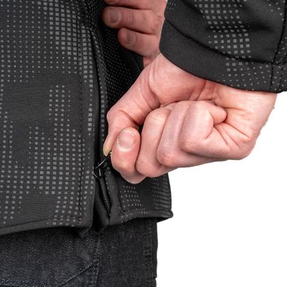Blouson DXR ALISIO CAMO - Noir / Gris