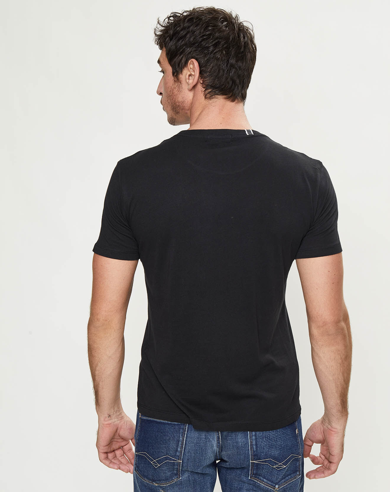 Replay T-Shirt Big Logo noir