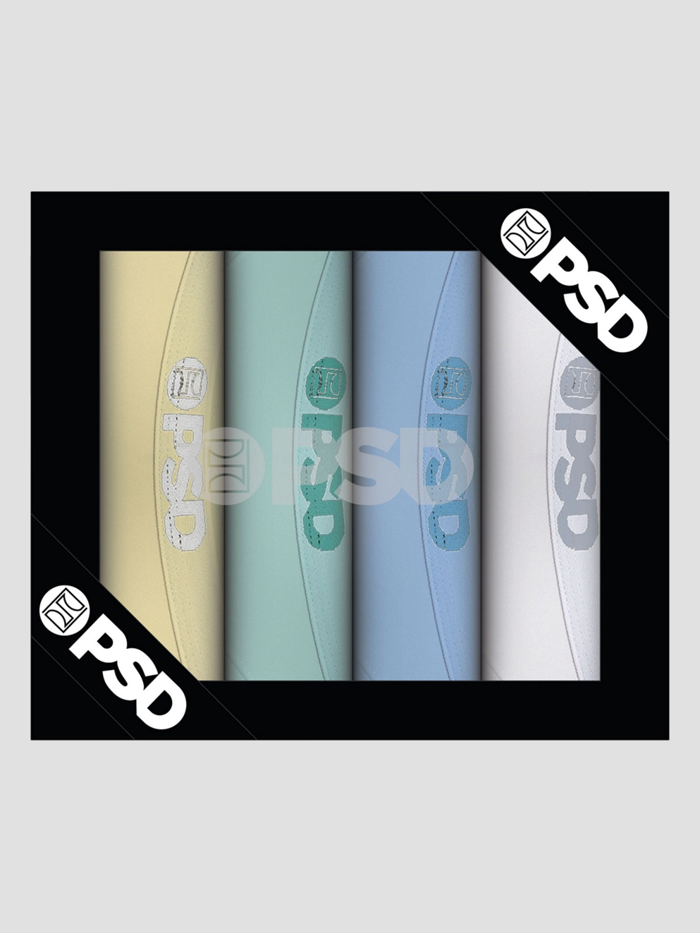 PSD Pstl Mdlsldcc 4Pkbx Bra multi
