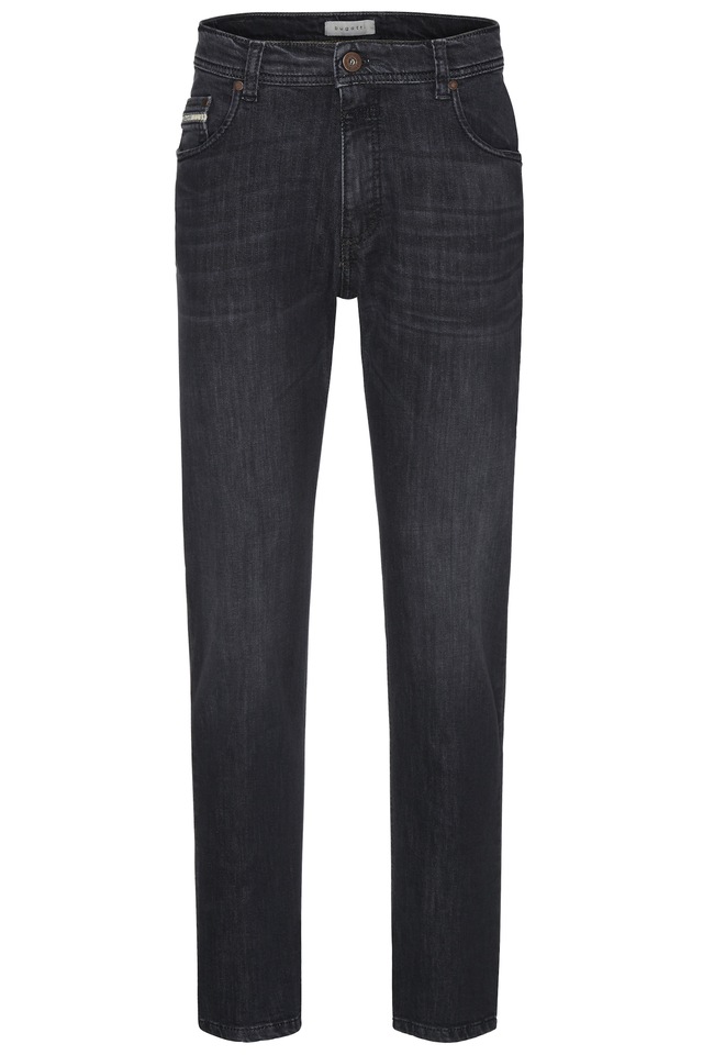 bugatti 5-Pocket-Jeans »Basic Essential«, Authentic Denim