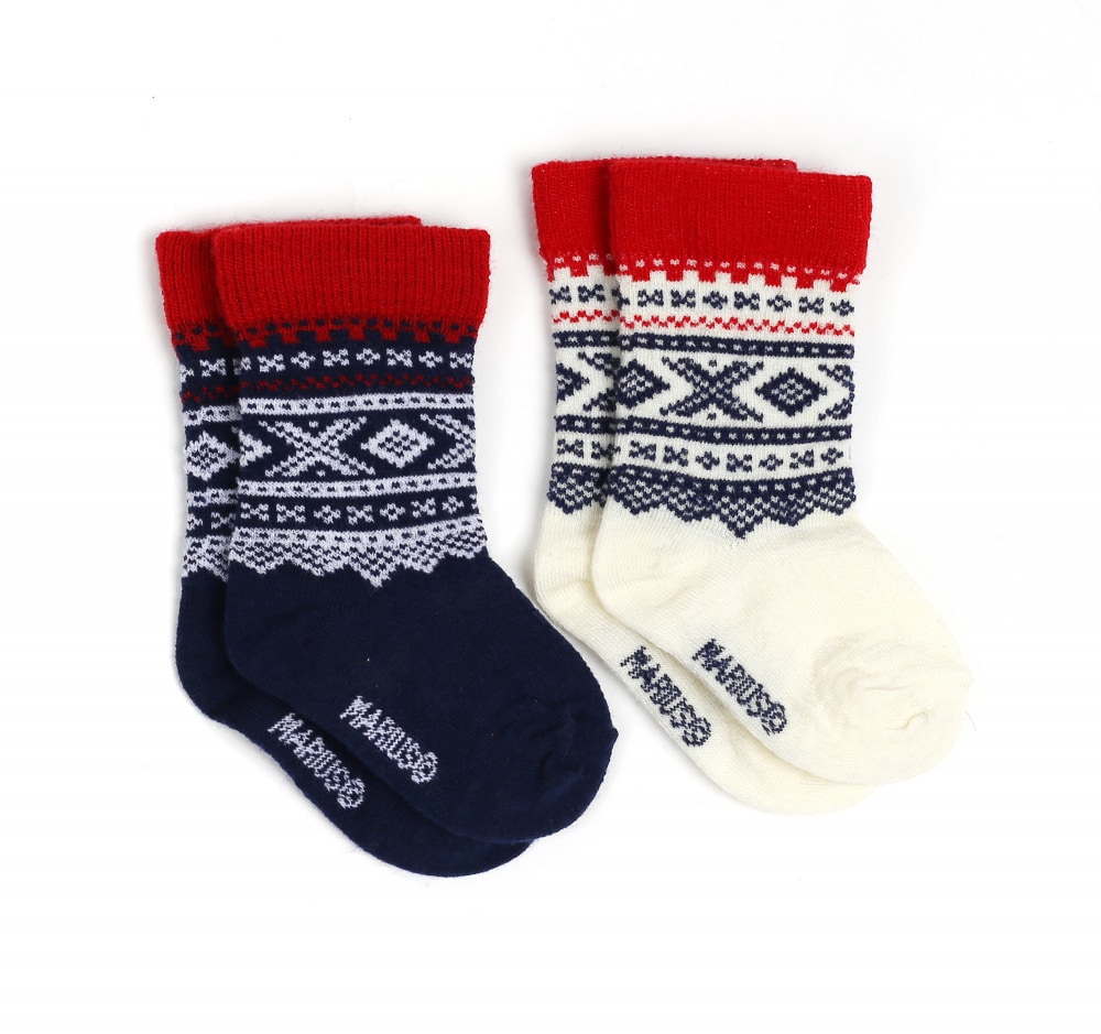 Marius 2-pack Baby Ullsokker<br>Populære Marius sokker!