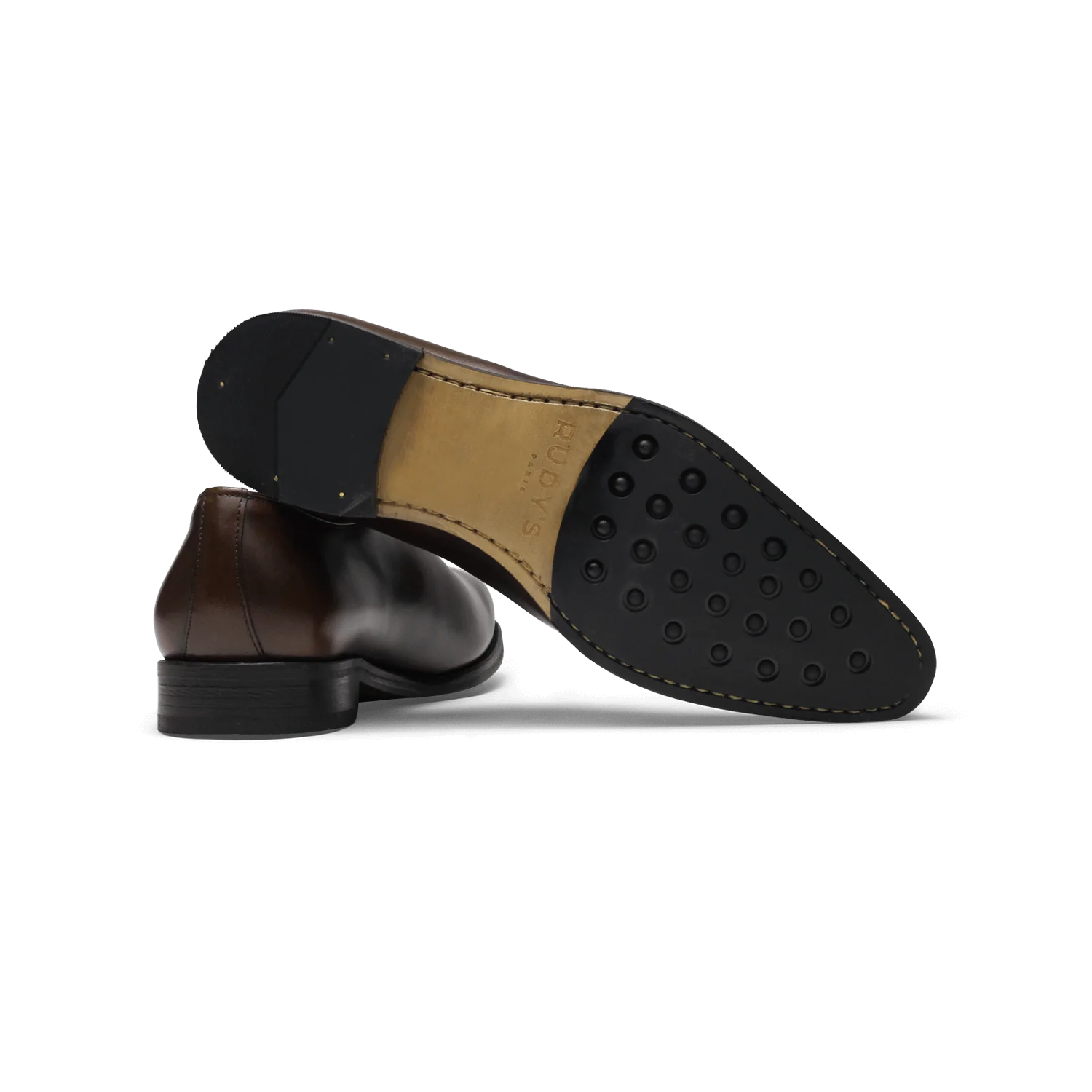 Roller-Richelieu en cuir brown