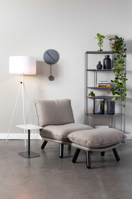 Zuiver Lesley vloerlamp zwart