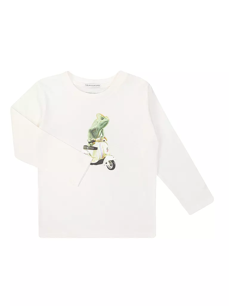 TOM TAILOR Jungen Langarmshirt weiss