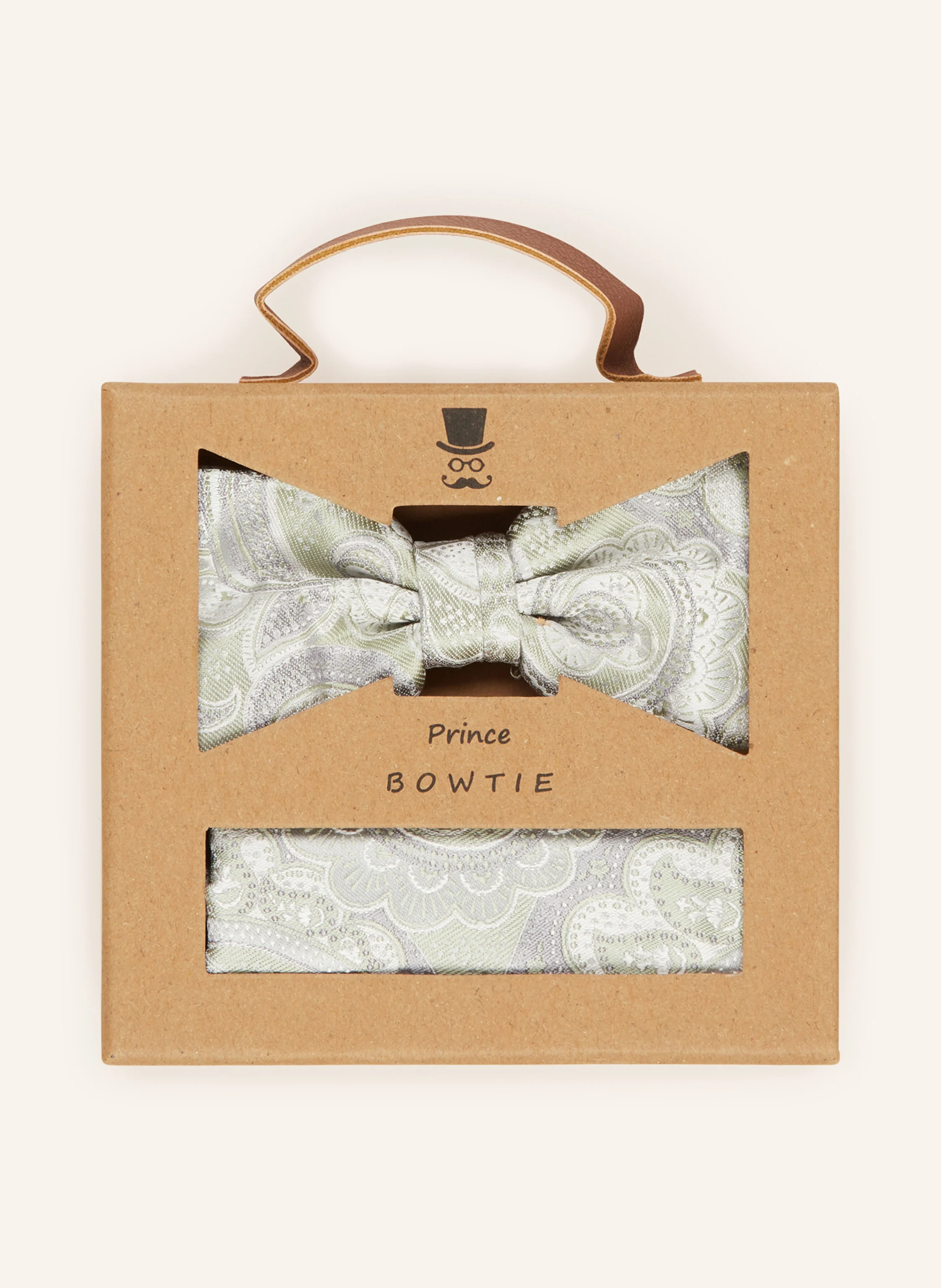 Prince BOWTIE Set: Fliege und Einstecktuch