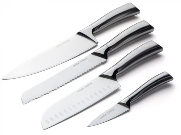 Orrefors Jernverk 4-pakning kniver, Stål