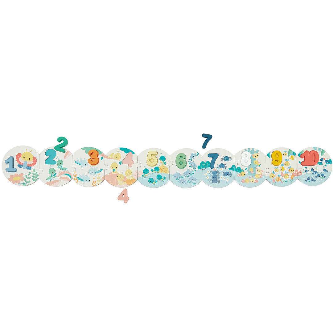 Janod puzzel mijn eerste cijfers