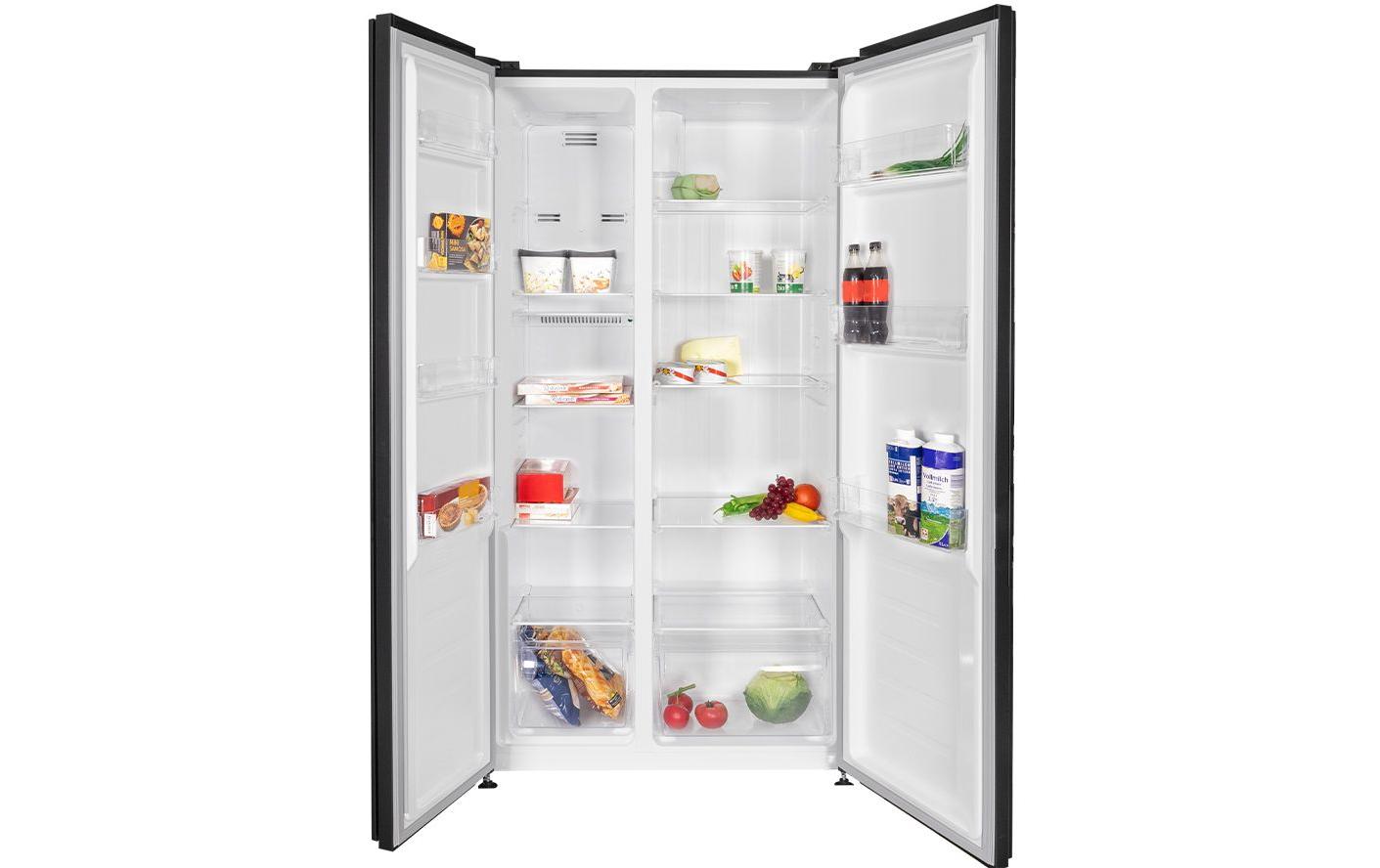 Foodcenter FC436 Schwarz<br>Side by Side Kühlgerät