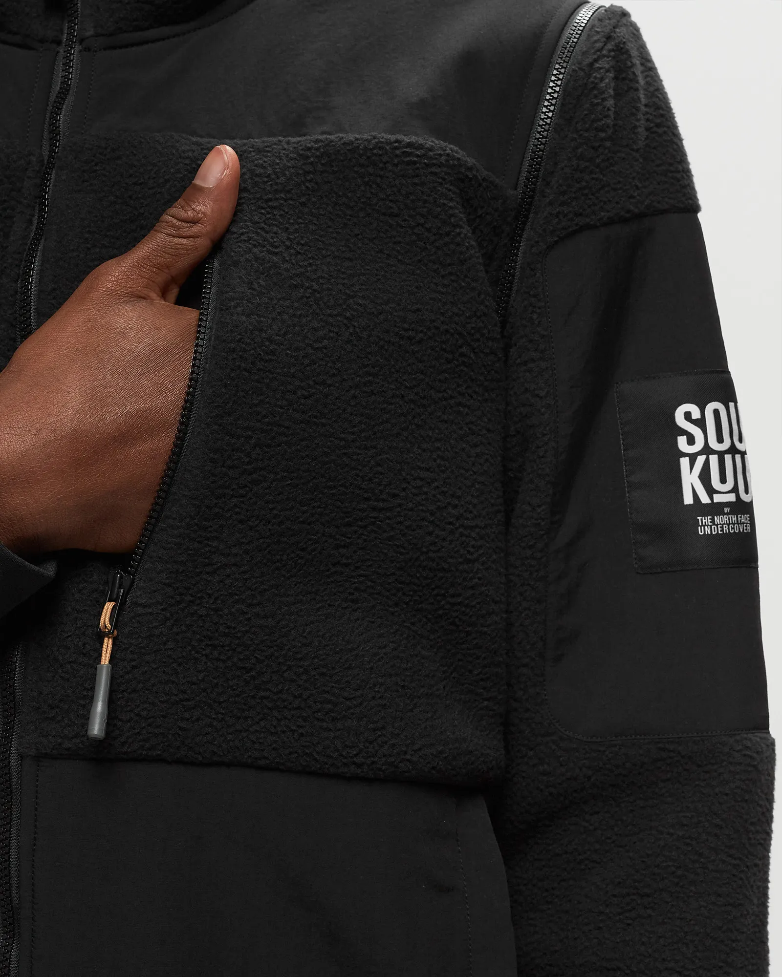 The North Face X UNDERCOVER ZIP-OFF FLEECE JACKET