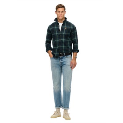 Chemise à manches longues homme Cotton Lumberja SUPERDRY