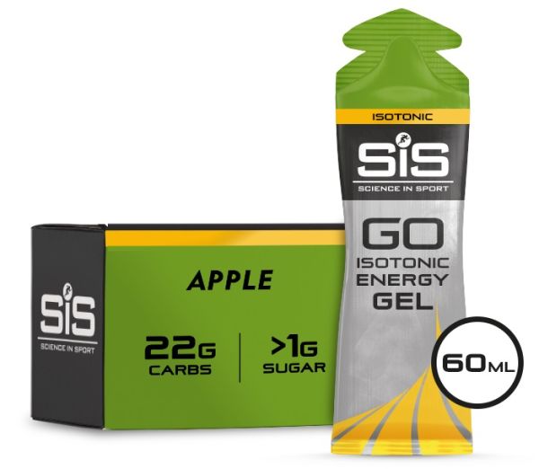 SiS GO Isotonic Æble Energy Gel, 60ml