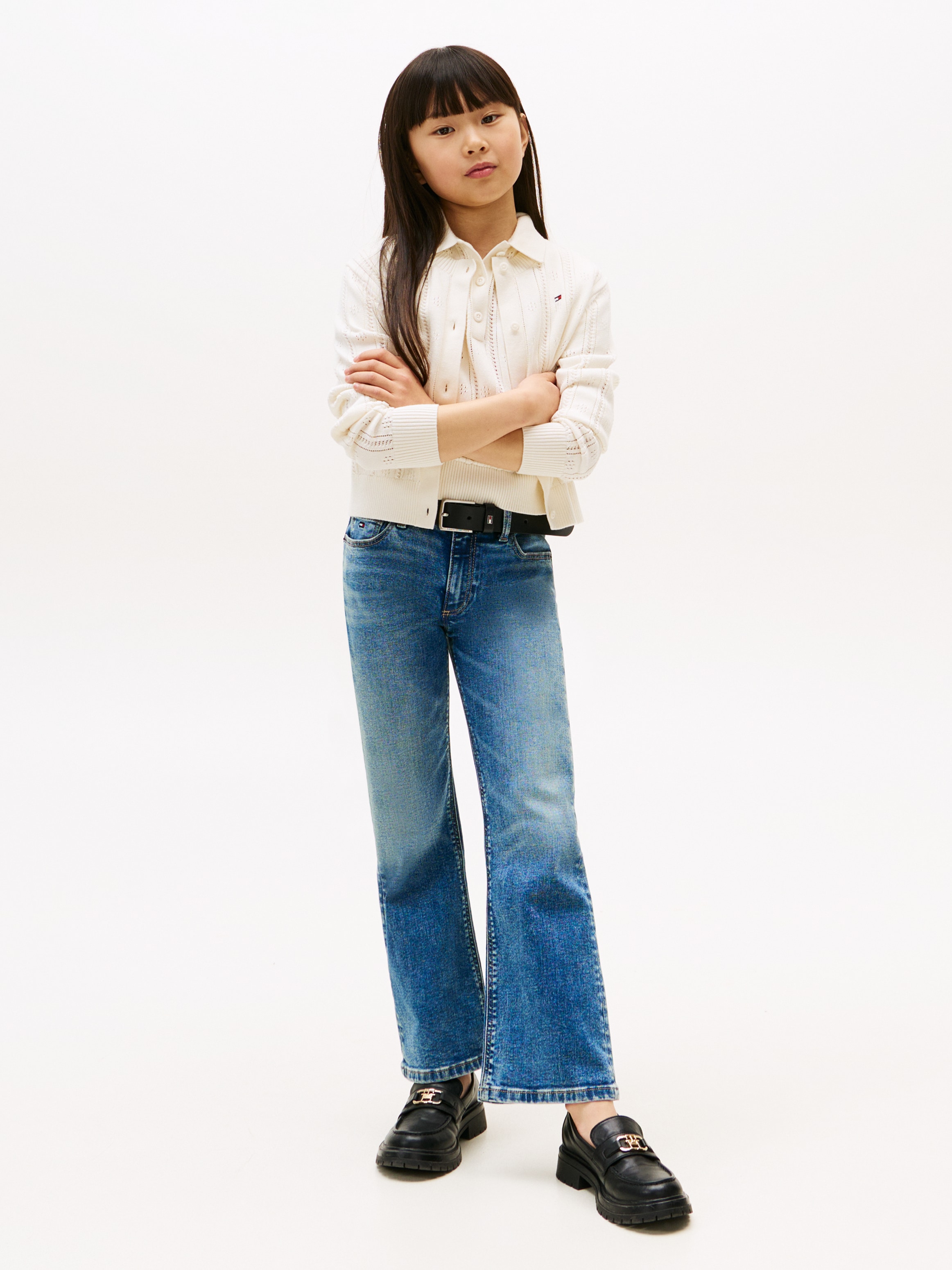 Tommy Hilfiger Bootcut-Jeans »FLARE VINTAGE DENIM« für Kinder bis 16 Jahre, mit ausgestelltem Bein