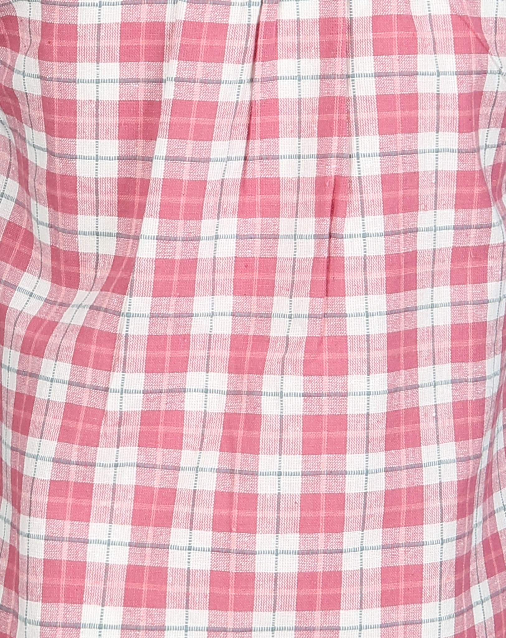 Bluse KNOT kariert in pink