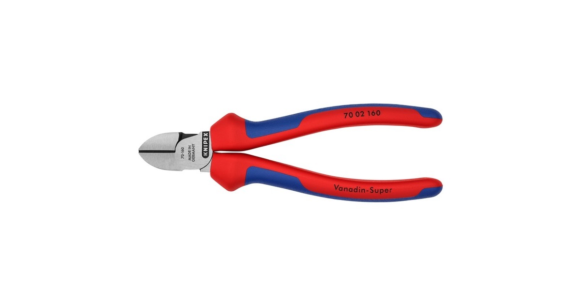 KNIPEXTangen-set 00 20 09 V01 tangenset  (Blauw/zwart, 3-Delig)