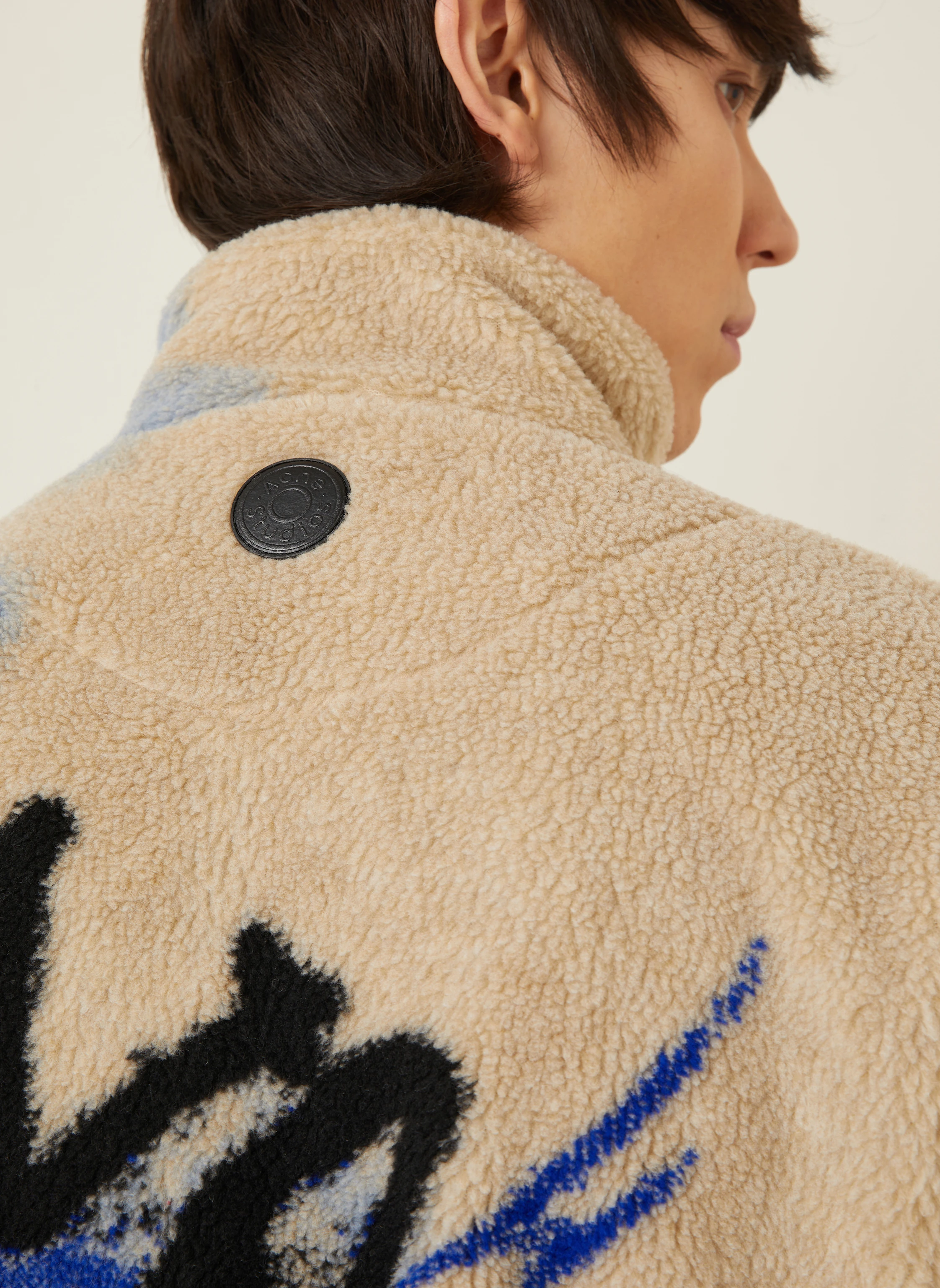 Acne Studios Teddyfell-Jacke